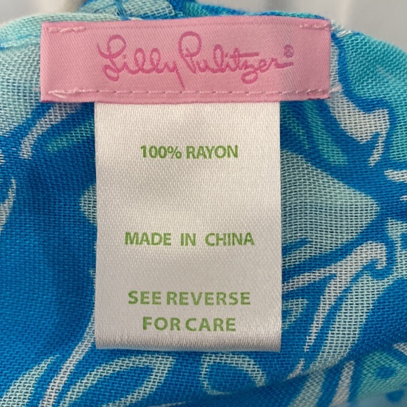 Lilly Pulitzer Riley Infinity Loop Scarf in What a Racket - Picture 5 of 6